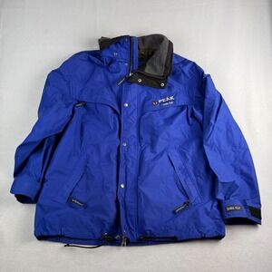 Vintage Peak Performance Gore-Tex Jacket Mens Medium Blue 1996 Limited Edition